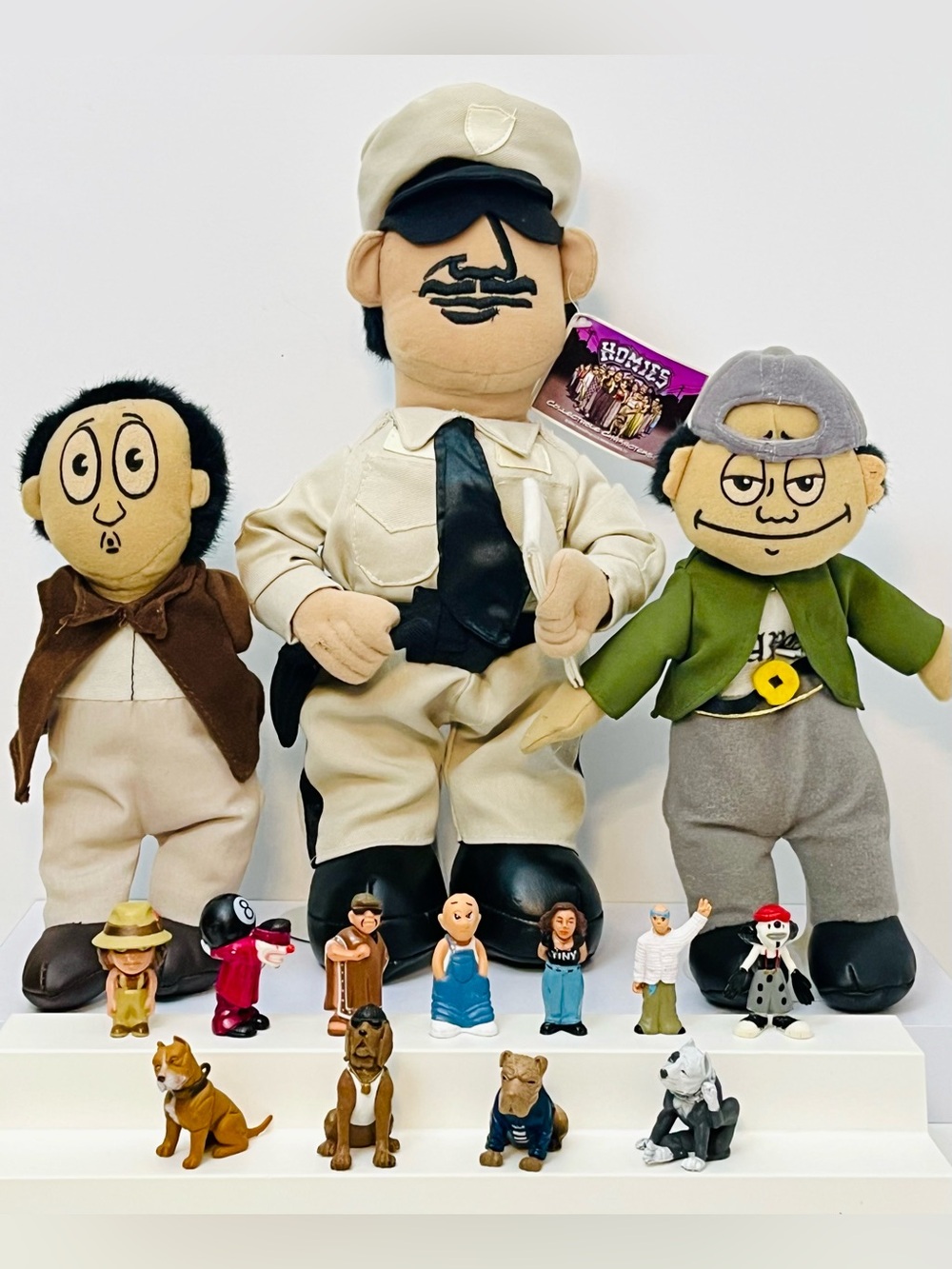 RARE HTF Homies Figures + Plush Lot
